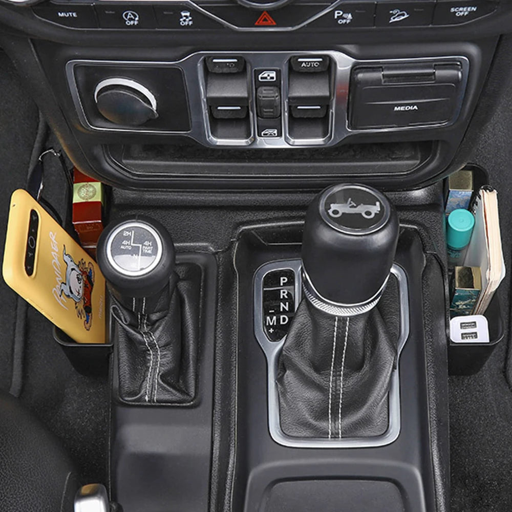 Jeep Wrangler Gearshift Storage 2018-2024